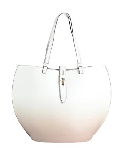 FURLA FURLA WOMAN SHOULDER BAG OFF WHITE SIZE - CALFSKIN