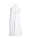 Balmain Woman Cover-up Ivory Size M Polyester In White