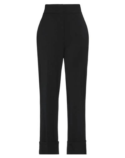 Alberta Ferretti Woman Pants Black Size 2 Polyester, Virgin Wool, Elastane