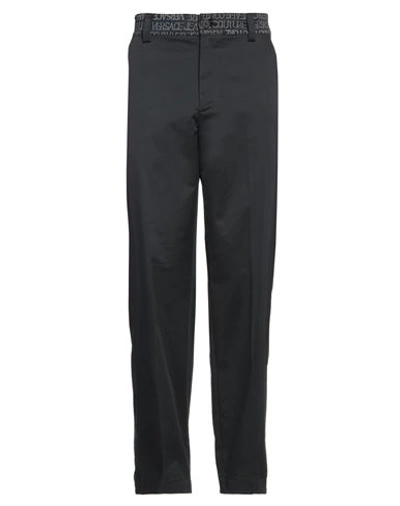 Versace Jeans Couture Man Pants Black Size 34 Cotton, Elastane