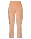 Momoní Woman Pants Apricot Size 12 Cotton, Modal, Elastane In Pink