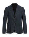 Lab. Pal Zileri Man Suit Jacket Navy Blue Size 42 Lyocell