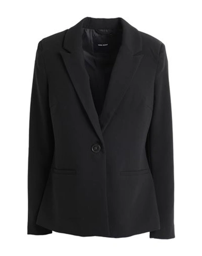 Vero Moda Woman Blazer Black Size L Polyester, Viscose, Elastane