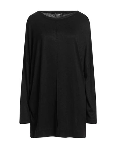 Emy-ò Female Woman Sweater Black Size Xl Viscose, Polyester, Nylon