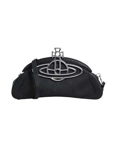 Vivienne Westwood Man Handbag Black Size - Lambskin