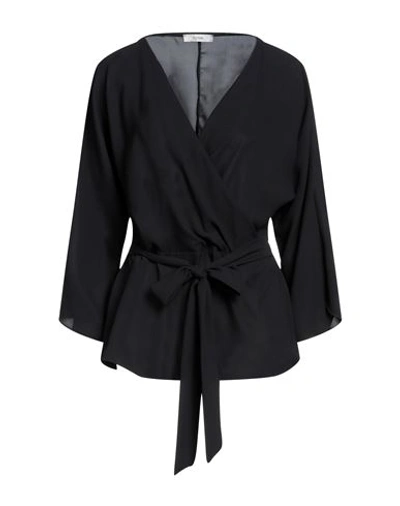 Fly Girl Woman Blouse Black Size S Polyester In Black