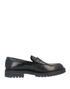Manuel Ritz Man Loafers Black Size 11 Soft Leather In Black