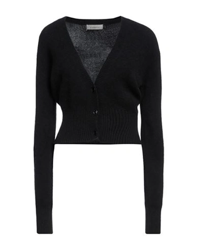 Laneus Woman Cardigan Black Size 2 Cashmere, Silk, Polyester