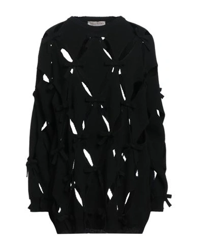Valentino Garavani Woman Sweater Black Size S Virgin Wool