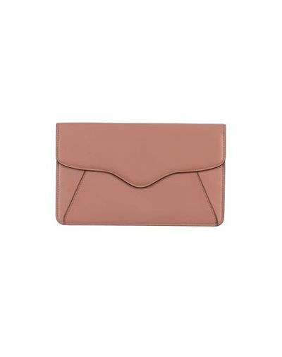 Pineider Woman Wallet Pastel Pink Size - Soft Leather