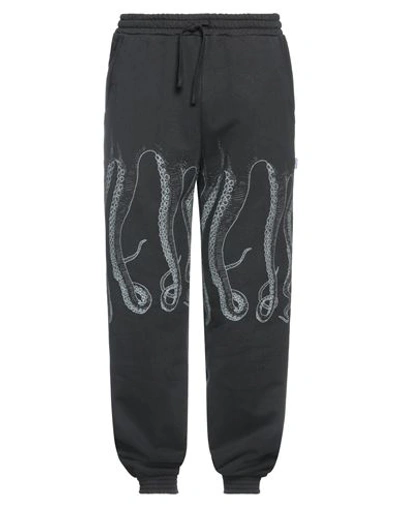 Octopus Man Pants Black Size Xl Cotton