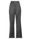 Je Suis Le Fleur Woman Pants Lead Size 10 Polyester, Viscose, Elastane In Grey