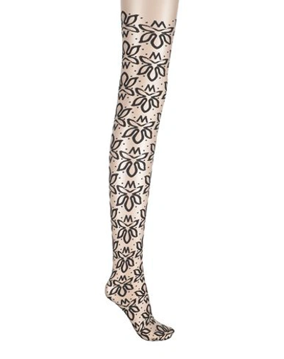 Wolford Woman Socks & Hosiery Khaki Size S Polyamide, Polyester, Elastane In Beige