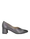 Marian Woman Pumps Steel Grey Size 11 Soft Leather