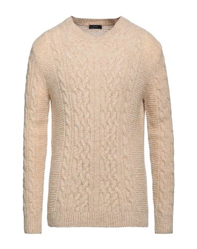 Kaos Man Sweater Beige Size L Acrylic, Wool, Polyamide