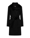 Cinzia Rocca Woman Coat Black Size 14 Wool