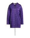 Missoni Woman Overcoat & Trench Coat Purple Size 4 Viscose, Wool