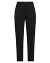 Emma & Gaia Red Woman Pants Black Size 8 Cotton