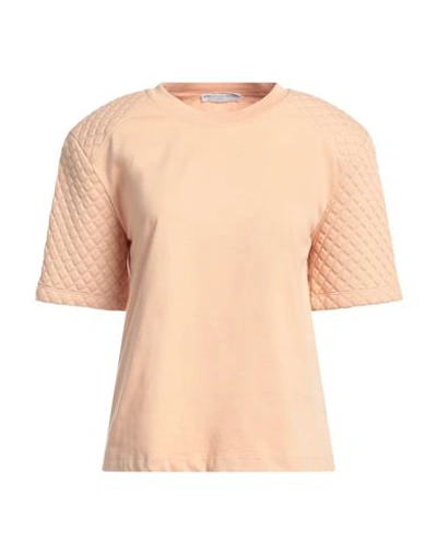Maria Vittoria Paolillo Mvp Woman T-shirt Blush Size 6 Cotton In Pink