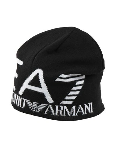 Ea7 Man Hat White Size L Acrylic In White