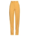 Patrizia Pepe Woman Pants Marigold Size 6 Polyester, Viscose, Elastane In Yellow