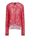 Givenchy Woman Sweater Red Size 8 Viscose, Polyester In Red