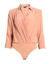 Elisabetta Franchi Woman Shirt Pastel Pink Size 4 Silk
