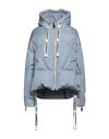 Khrisjoy Woman Down Jacket Sky Blue Size 1 Polyester