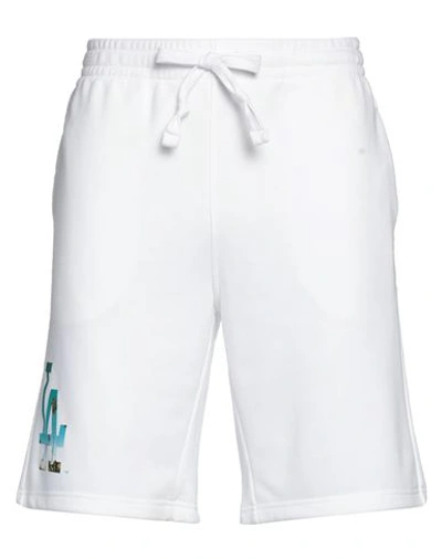 Champion Man Shorts & Bermuda Shorts White Size L Cotton, Polyester