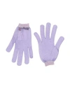 Missoni Woman Gloves Lilac Size M Nylon, Polyester In Purple