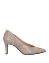 Pregunta Woman Pumps Light Brown Size 8 Textile Fibers In Beige