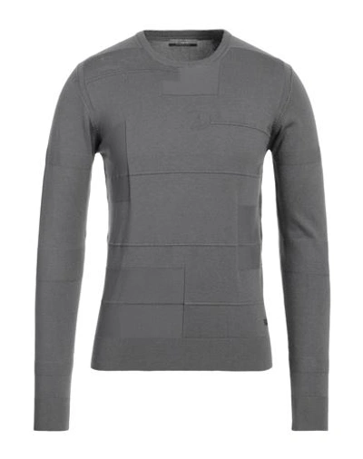 Yes Zee By Essenza Man Sweater Grey Size Xxl Viscose, Nylon