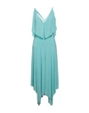 Elisabetta Franchi Woman Midi Dress Sky Blue Size 4 Polyamide, Elastane
