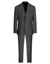 Bottega Martinese Man Suit Steel Grey Size 46 Virgin Wool