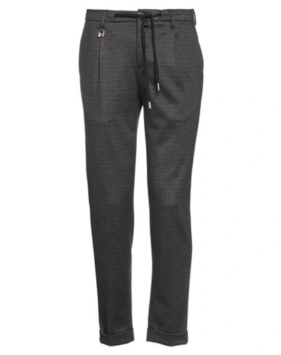 Barbati Man Pants Steel Grey Size 30 Polyester, Rayon, Elastane