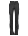 Andrea Ya' Aqov Woman Jeans Charcoal Size 28 Cotton, Elastane In Grey