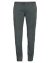 Pt Torino Man Pants Lead Size 38 Cotton, Elastane In Grey