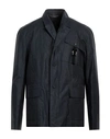 DIOR DIOR HOMME MAN JACKET MIDNIGHT BLUE SIZE 40 COTTON, CUPRO, POLYURETHANE