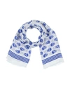 Alexander Mcqueen Woman Scarf White Size - Modal