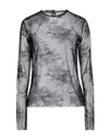 8pm Woman Top Black Size S Polyamide, Elastane In Black