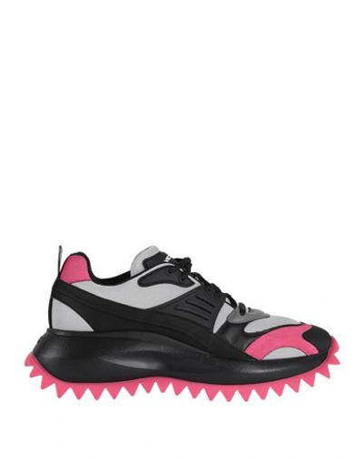 Vic Matie Vic Matiē Woman Sneakers Black Size 11 Textile Fibers, Soft Leather
