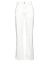 Department Five Department 5 Woman Pants White Size 30 Cotton, Elastane
