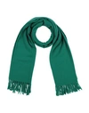 Maison Kitsuné Man Scarf Green Size - Virgin Wool