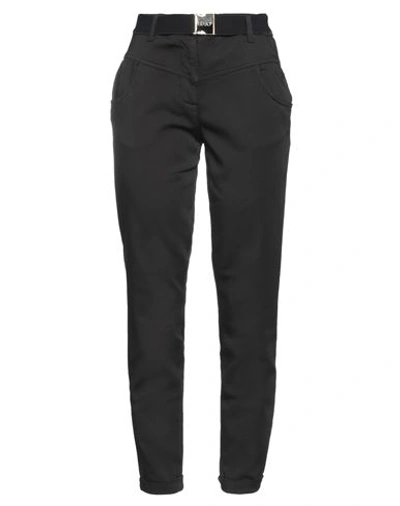 Liu •jo Woman Pants Black Size Xs Cotton, Polyester, Elastane