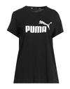 Puma Woman T-shirt Black Size L Cotton
