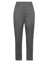 Brunello Cucinelli Woman Pants Grey Size 6 Cotton, Elastane