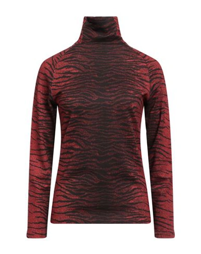 Kenzo Woman T-shirt Red Size Xs Viscose, Polyamide, Elastane
