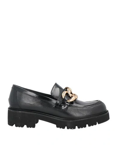 Cinzia Soft Woman Loafers Black Size 10 Soft Leather
