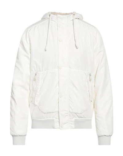 Cooperativa Pescatori Posillipo Man Jacket White Size 38 Polyester