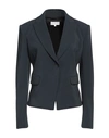 Patrizia Pepe Woman Blazer Midnight Blue Size 8 Polyester, Elastane